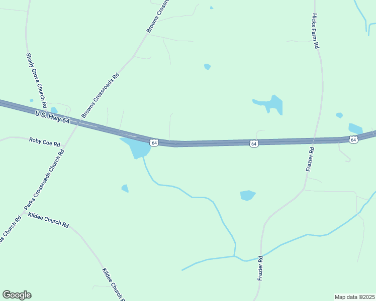 map of restaurants, bars, coffee shops, grocery stores, and more near 9874 U.S. 64 in Ramseur