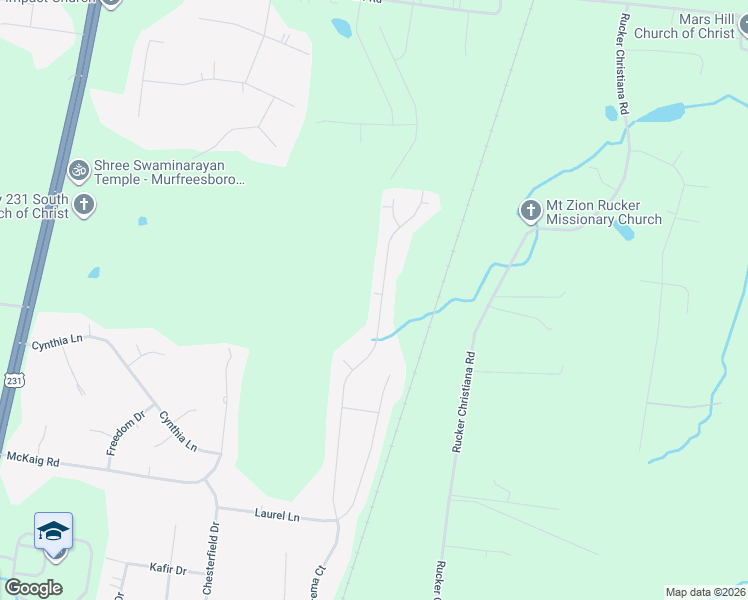map of restaurants, bars, coffee shops, grocery stores, and more near 437 Drema Court in Murfreesboro