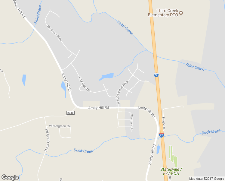 map of restaurants, bars, coffee shops, grocery stores, and more near 212 Fox Den Circle in Statesville