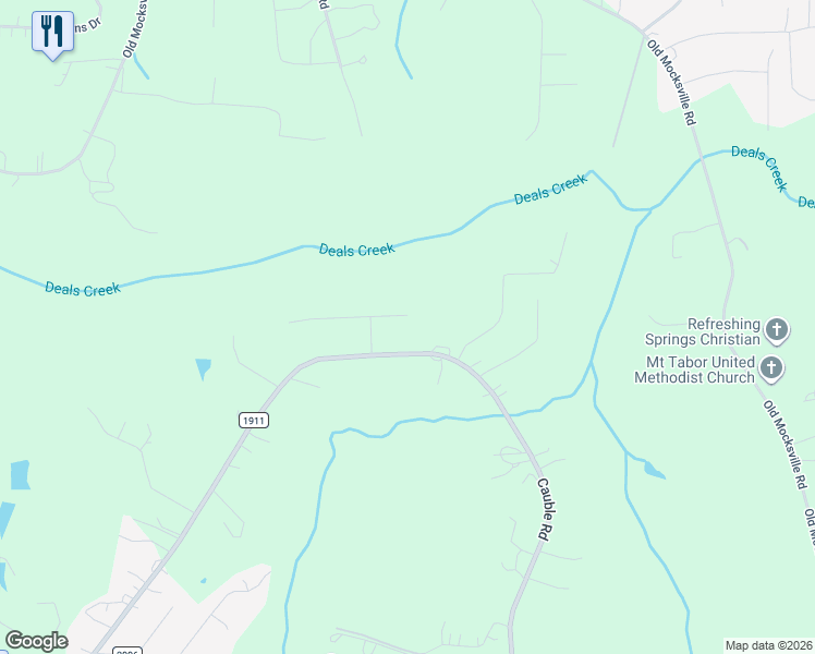 map of restaurants, bars, coffee shops, grocery stores, and more near 3325 Carmi Lane in Salisbury