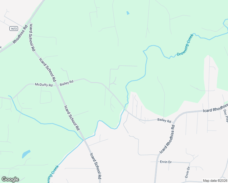 map of restaurants, bars, coffee shops, grocery stores, and more near 7925 Bailey Road in Connelly Springs