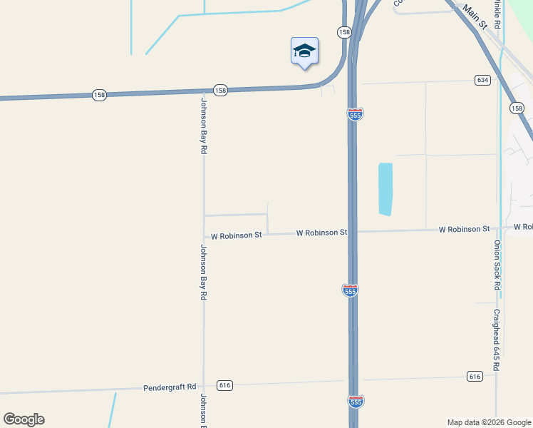 map of restaurants, bars, coffee shops, grocery stores, and more near 225 County Road 636 in Bay