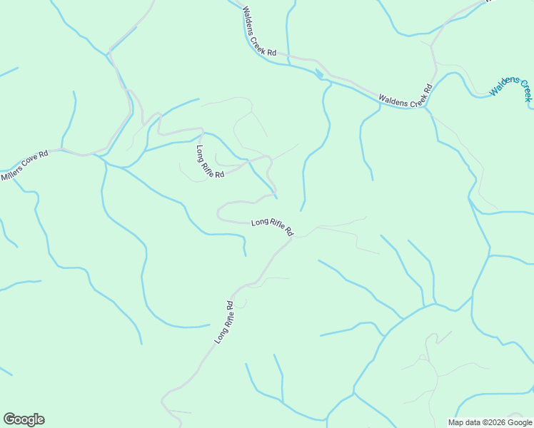 map of restaurants, bars, coffee shops, grocery stores, and more near 5016 Long Rifle Road in Walland
