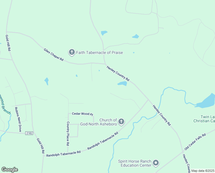 map of restaurants, bars, coffee shops, grocery stores, and more near 962 Breckenwood Court in Asheboro
