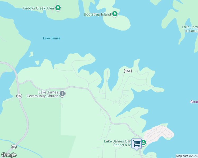 map of restaurants, bars, coffee shops, grocery stores, and more near 6224 Drake Lane in Nebo