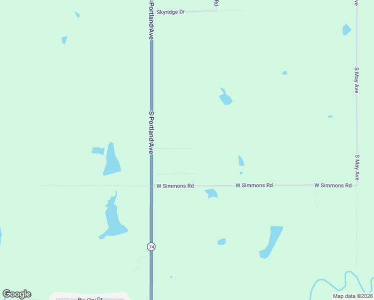 map of restaurants, bars, coffee shops, grocery stores, and more near 12588 Coffey Ridge Road in Edmond