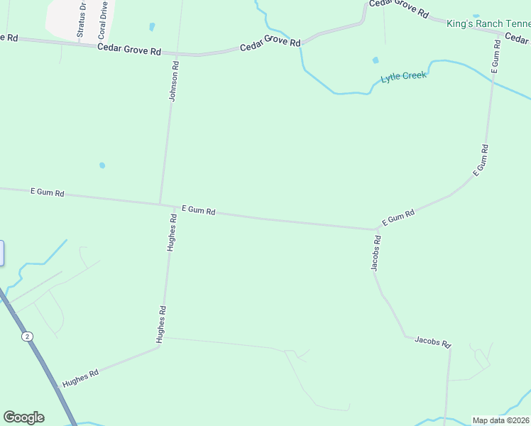 map of restaurants, bars, coffee shops, grocery stores, and more near 8427 East Gum Road in Murfreesboro