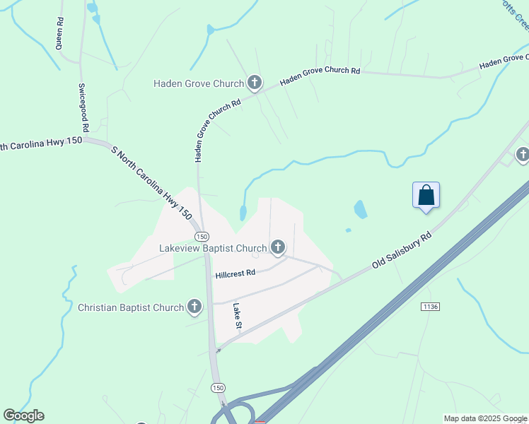 map of restaurants, bars, coffee shops, grocery stores, and more near 211 Rabon Trail in Linwood