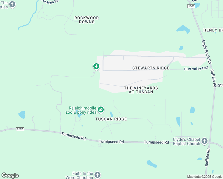 map of restaurants, bars, coffee shops, grocery stores, and more near 7124 Beau View Drive in Wendell