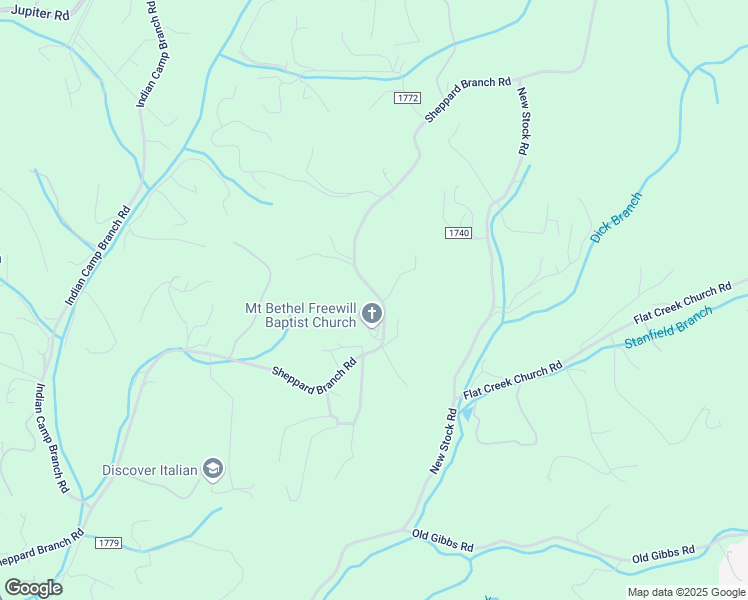 map of restaurants, bars, coffee shops, grocery stores, and more near 310 Sheppard Branch Road in Weaverville