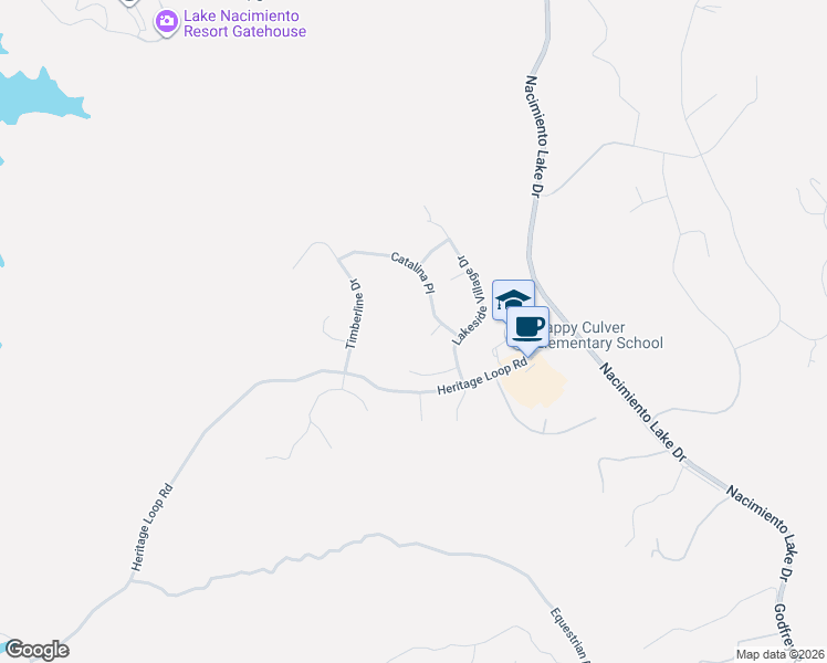 map of restaurants, bars, coffee shops, grocery stores, and more near 2435 Elk Point in Paso Robles