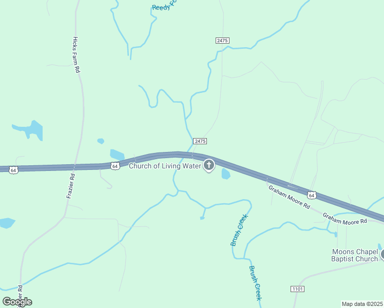 map of restaurants, bars, coffee shops, grocery stores, and more near 101 J C Teague Road in Staley