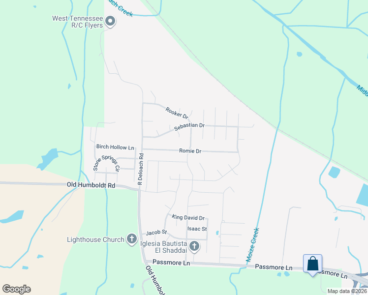 map of restaurants, bars, coffee shops, grocery stores, and more near 87 Romie Drive in Jackson