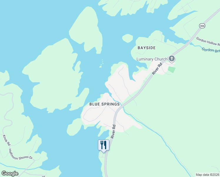 map of restaurants, bars, coffee shops, grocery stores, and more near 111 Brown Road in Ten Mile