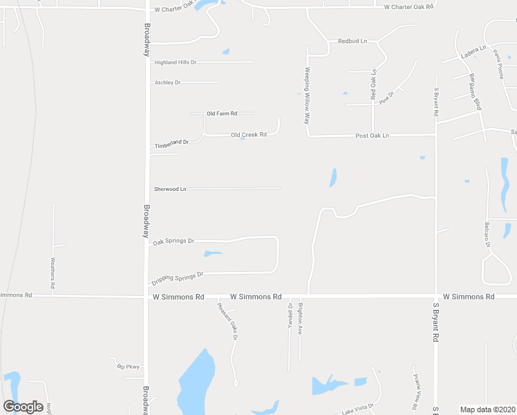 map of restaurants, bars, coffee shops, grocery stores, and more near 712 Sherwood Lane in Edmond