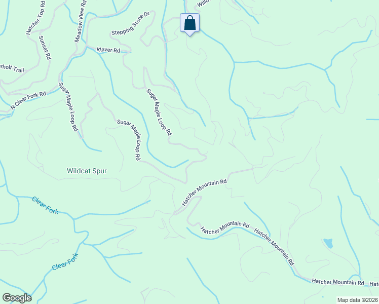 map of restaurants, bars, coffee shops, grocery stores, and more near 3361 Sugar Maple Loop Road in Sevierville