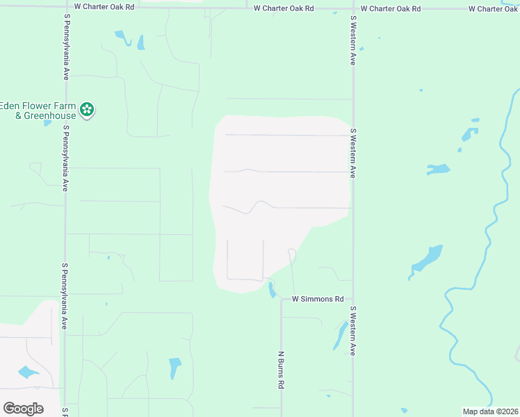 map of restaurants, bars, coffee shops, grocery stores, and more near 4174 Michael Road in Edmond