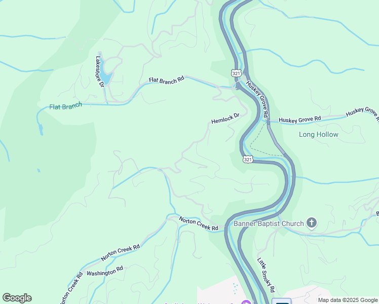 map of restaurants, bars, coffee shops, grocery stores, and more near 109 Laurel Way in Gatlinburg