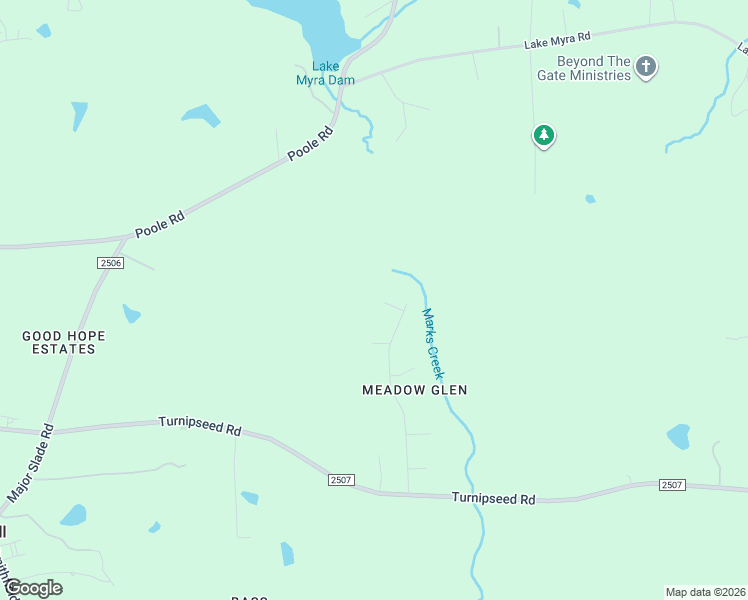 map of restaurants, bars, coffee shops, grocery stores, and more near 6300 Pine Straw Court in Wendell