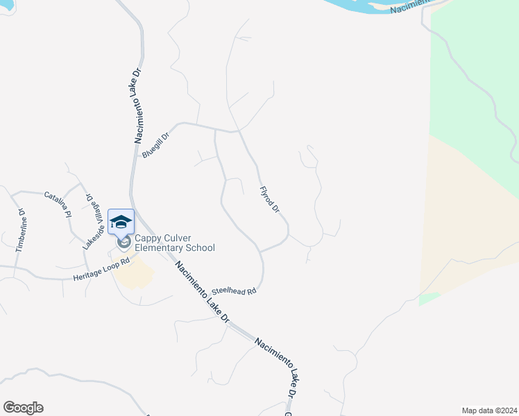 map of restaurants, bars, coffee shops, grocery stores, and more near 9927 Flyrod Drive in Paso Robles