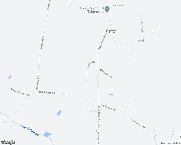 map of restaurants, bars, coffee shops, grocery stores, and more near 6959-6971 Joshua Way in Sims