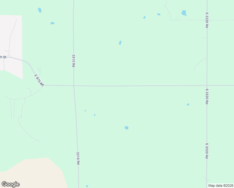 map of restaurants, bars, coffee shops, grocery stores, and more near 331299 East 875 Road in Wellston