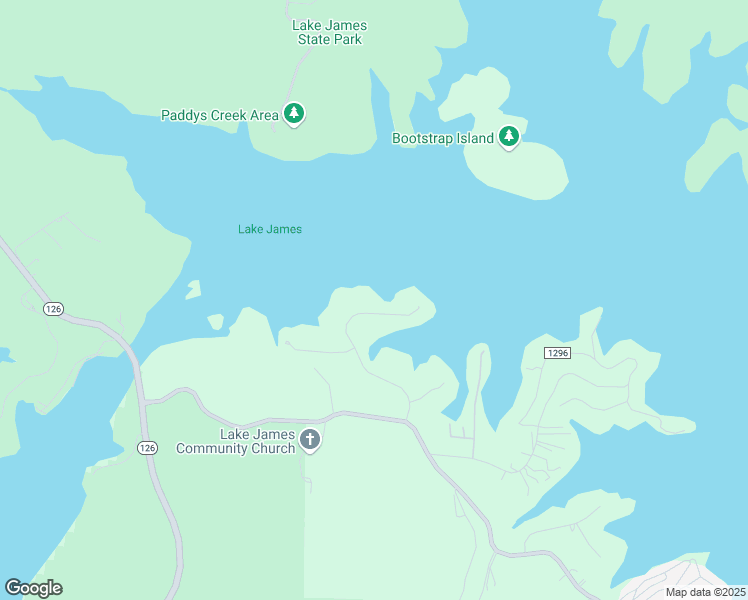 map of restaurants, bars, coffee shops, grocery stores, and more near 2218 Lake Forest Cove in Nebo