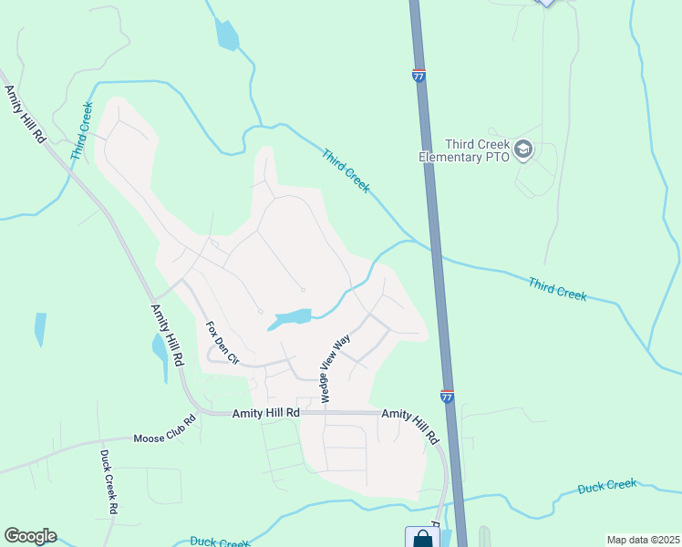 map of restaurants, bars, coffee shops, grocery stores, and more near 224 Canada Drive in Statesville