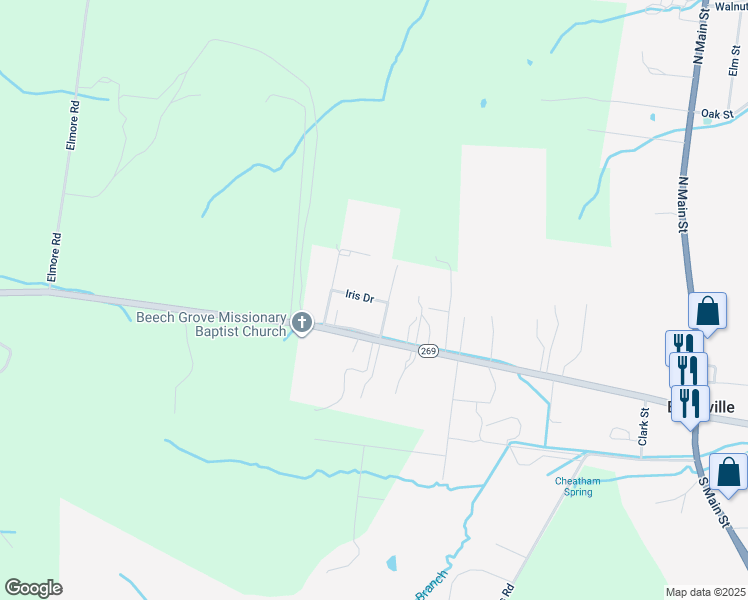 847 Iris Drive, Eagleville TN Walk Score