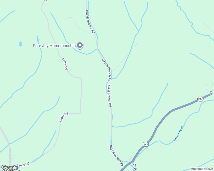 map of restaurants, bars, coffee shops, grocery stores, and more near 5323-5345 Gaskill Branch Road in Santa Fe