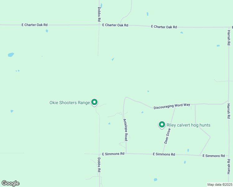 map of restaurants, bars, coffee shops, grocery stores, and more near 12701 Antelope Road in Coyle