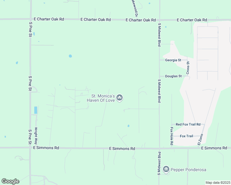 map of restaurants, bars, coffee shops, grocery stores, and more near 12900 Sandy Lane in Edmond