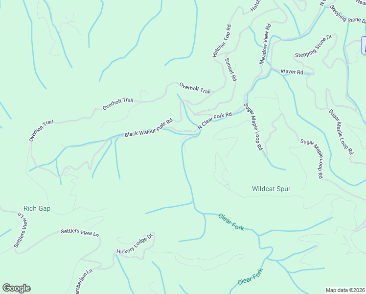 map of restaurants, bars, coffee shops, grocery stores, and more near 3173 North Clear Fork Road in Sevierville