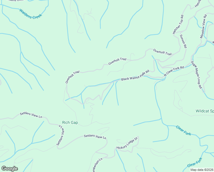 map of restaurants, bars, coffee shops, grocery stores, and more near 2677 Black Walnut Flats Road in Sevierville