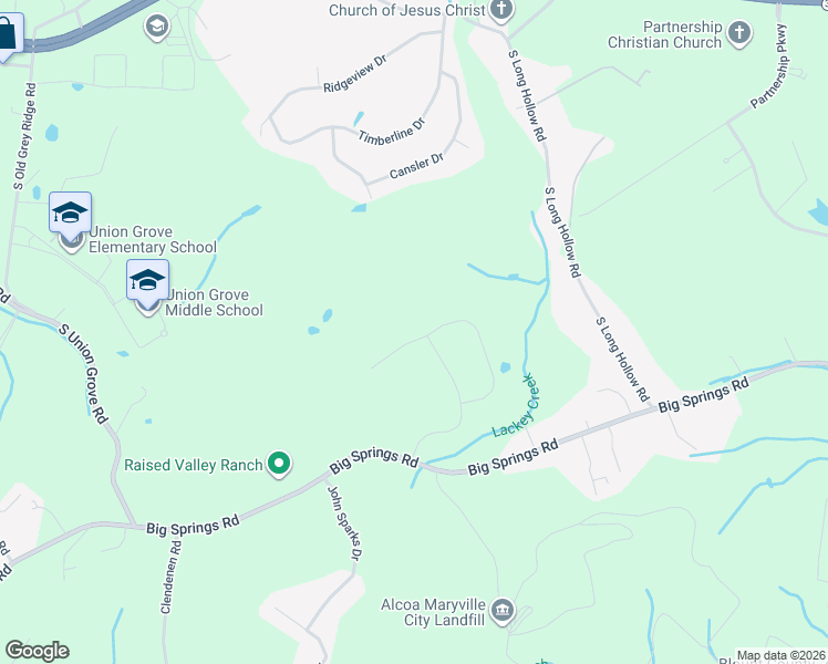 map of restaurants, bars, coffee shops, grocery stores, and more near 1502 Sally View Drive in Friendsville