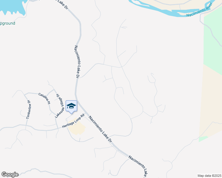 map of restaurants, bars, coffee shops, grocery stores, and more near 9869 Steelhead Road in Paso Robles