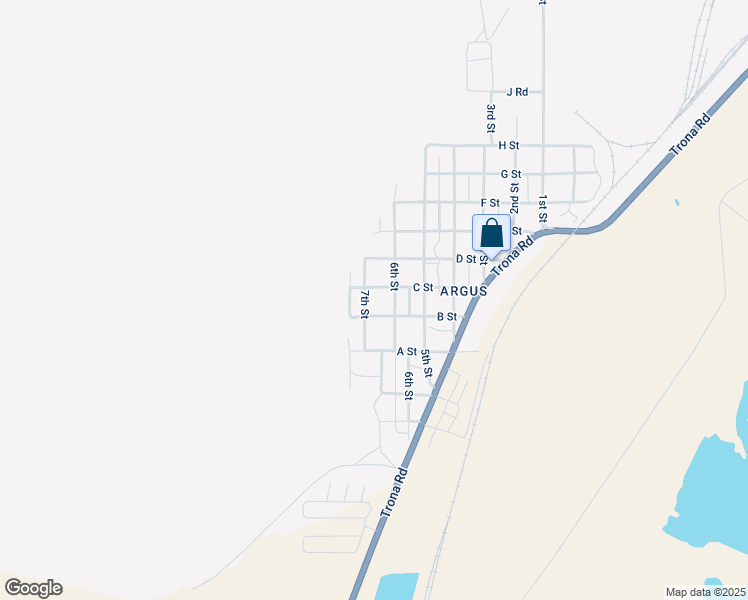 map of restaurants, bars, coffee shops, grocery stores, and more near 82208 6th Street in Searles Valley