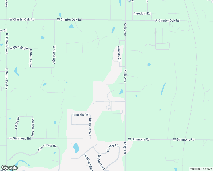 map of restaurants, bars, coffee shops, grocery stores, and more near 1150 Kelly Farm Road in Guthrie