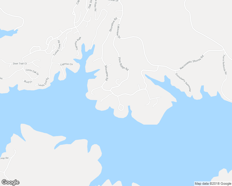 map of restaurants, bars, coffee shops, grocery stores, and more near 2604 Shoreline Road in Bradley