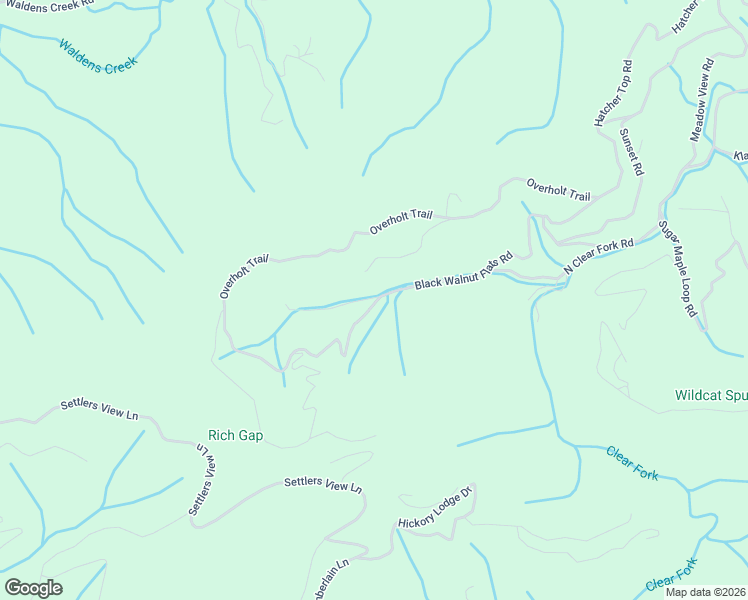 map of restaurants, bars, coffee shops, grocery stores, and more near 2677 Black Walnut Flats Road in Sevierville