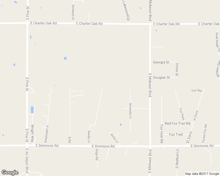 map of restaurants, bars, coffee shops, grocery stores, and more near 12900 Sandy Lane in Edmond