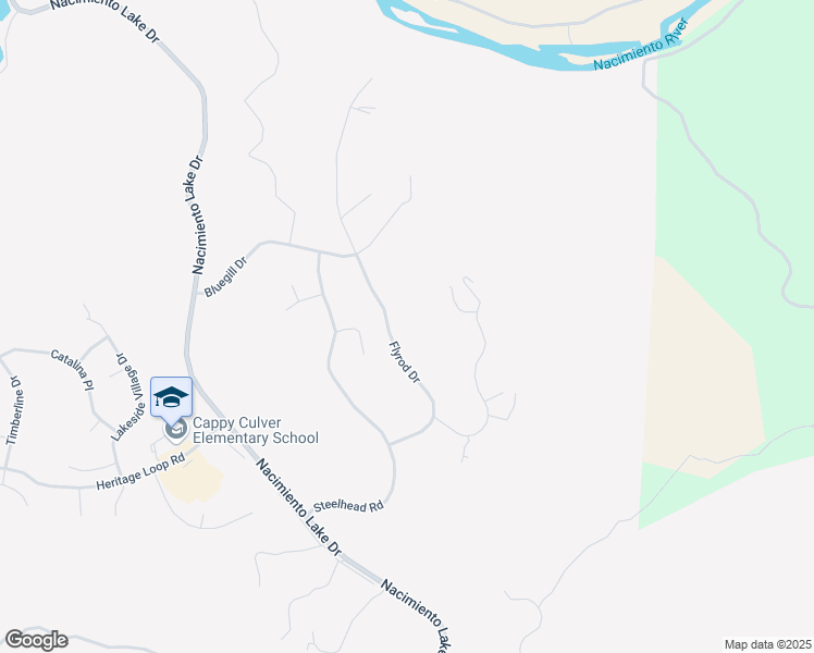 map of restaurants, bars, coffee shops, grocery stores, and more near 9938 Flyrod Drive in Paso Robles