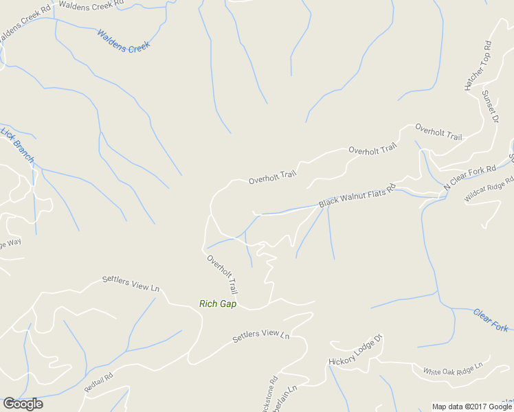 map of restaurants, bars, coffee shops, grocery stores, and more near 2739 Black Walnut Flats Road in Sevierville