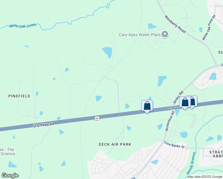 map of restaurants, bars, coffee shops, grocery stores, and more near 1432 Goodwin Road in Apex