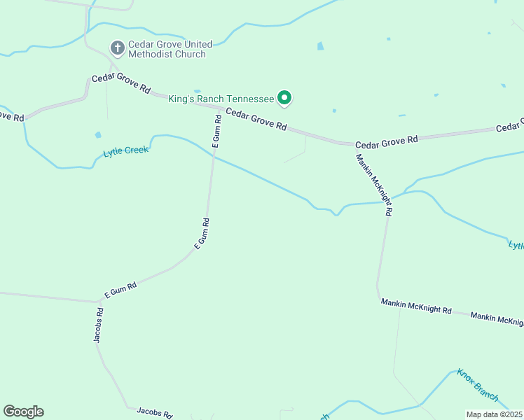 map of restaurants, bars, coffee shops, grocery stores, and more near 9230 East Gum Road in Murfreesboro