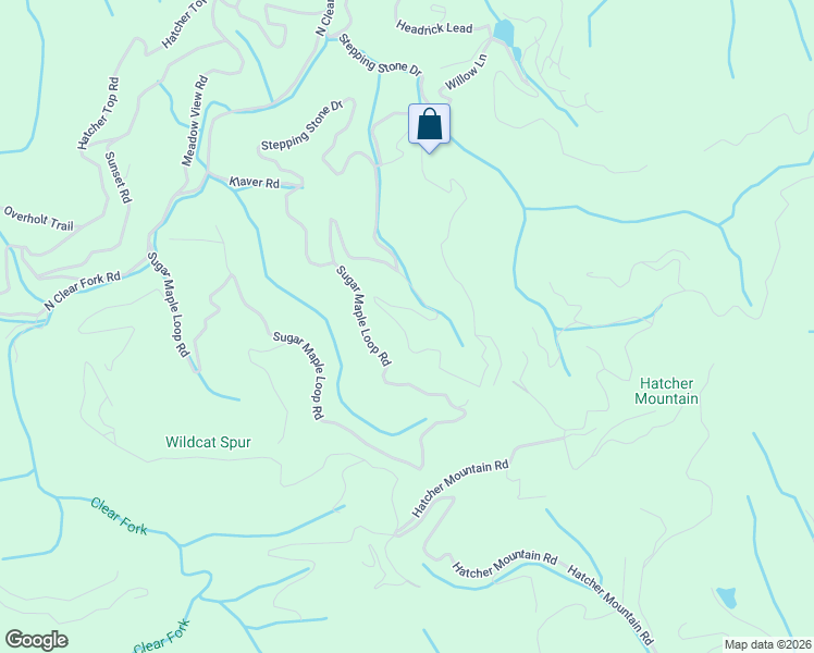 map of restaurants, bars, coffee shops, grocery stores, and more near 3163 Emerald Springs Loop in Sevierville