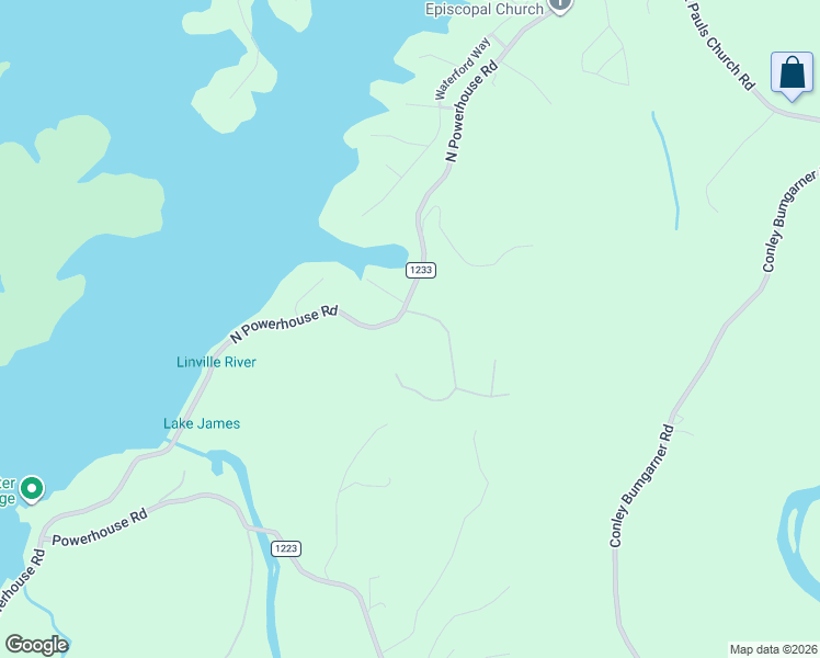 map of restaurants, bars, coffee shops, grocery stores, and more near 2260 Powerhouse Road in Morganton