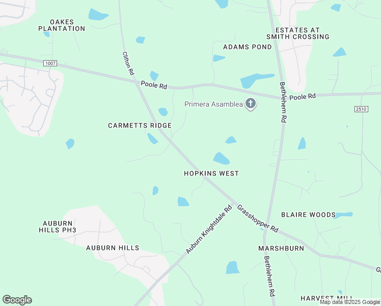 map of restaurants, bars, coffee shops, grocery stores, and more near 5113 Grasshopper Road in Raleigh