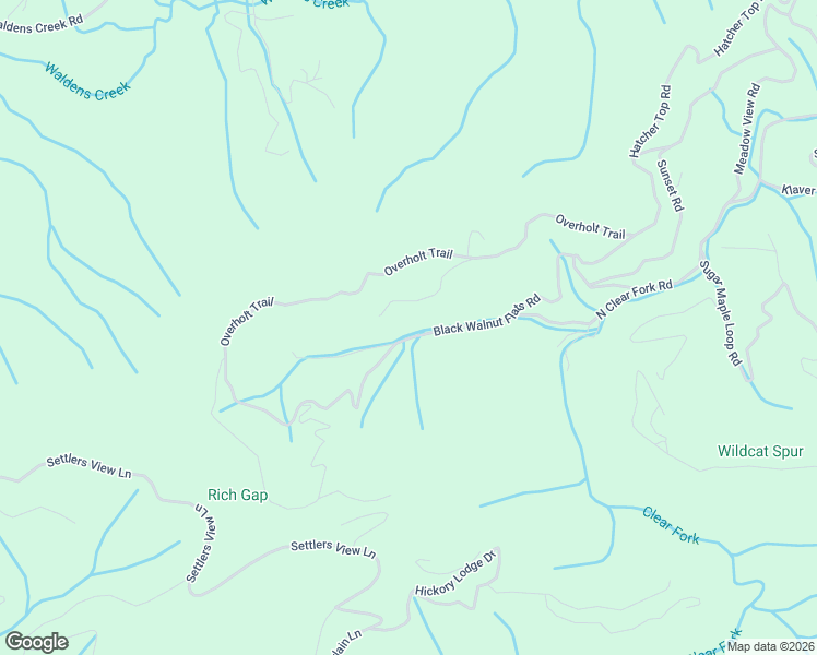 map of restaurants, bars, coffee shops, grocery stores, and more near 2677 Black Walnut Flats Road in Sevierville