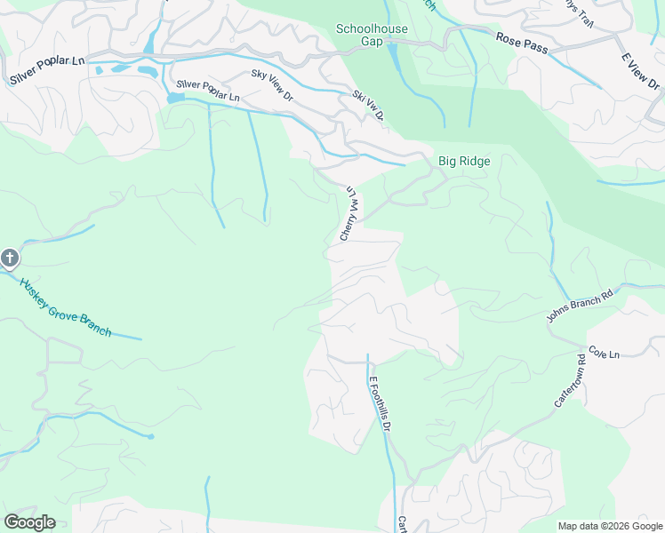 map of restaurants, bars, coffee shops, grocery stores, and more near 2046 Orchard Drive in Sevierville